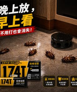 174T蟑螂藥使用情境-小強投降